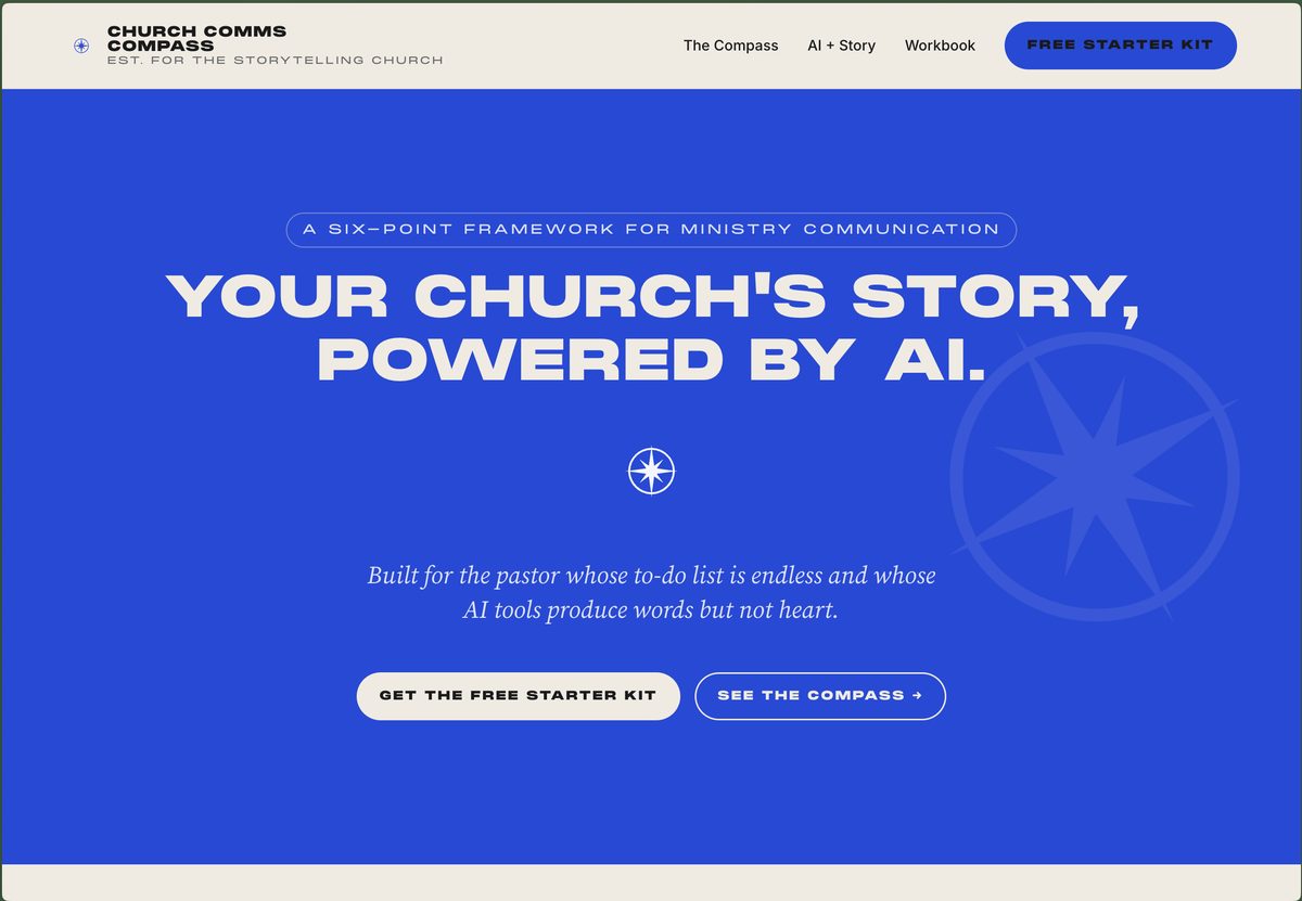 Church Comms Compass